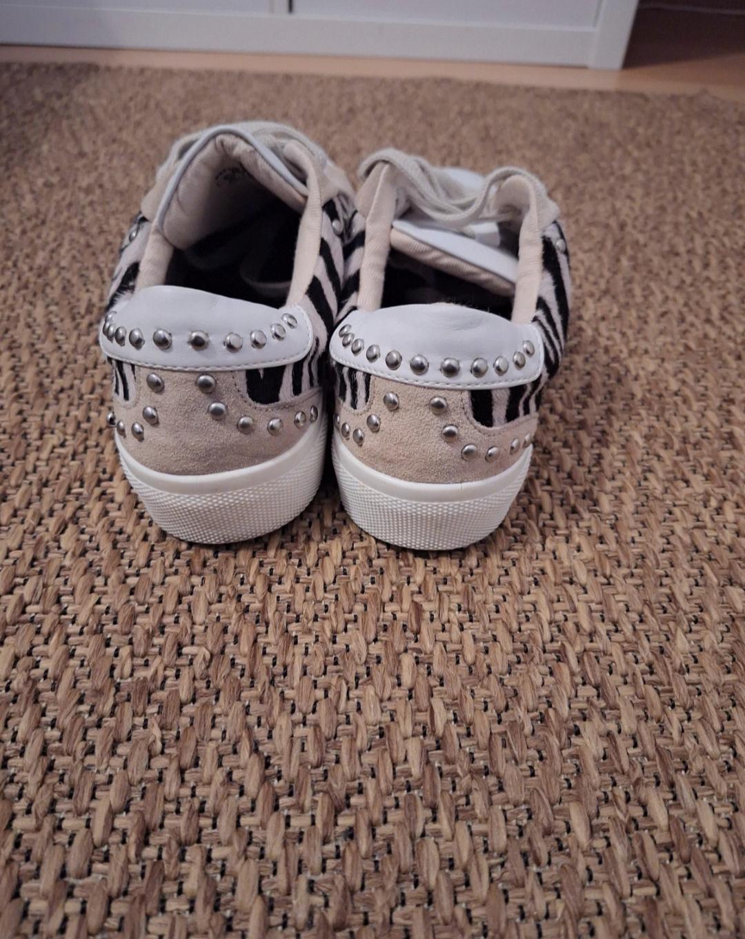 ANIMAL PRINT LEATHER SNEAKERS - Image 5