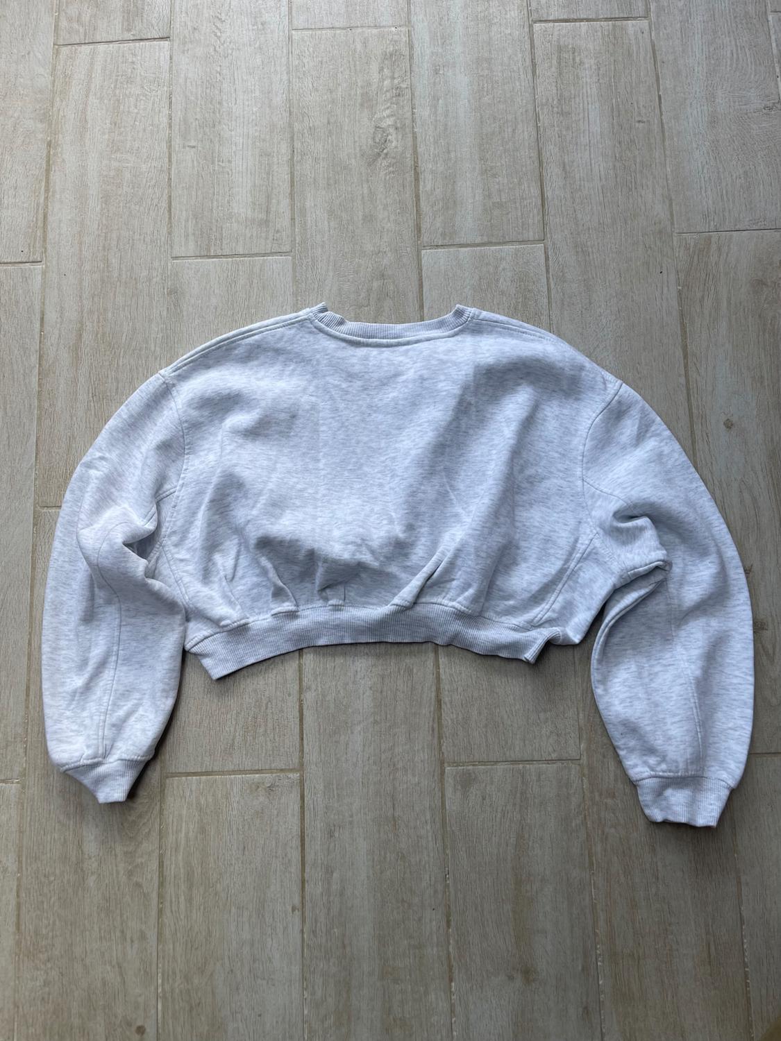 BASIC CROPPED SWEATSHIRT - Image 3