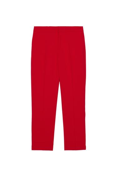 ANKLE-LENGTH TROUSERS