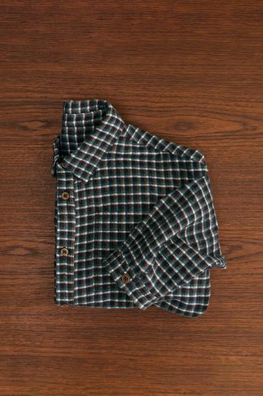 ZARA TIMELESS - CHEMISE SOFT À CARREAUX VICHY - Multicolore de Zara - Image 2