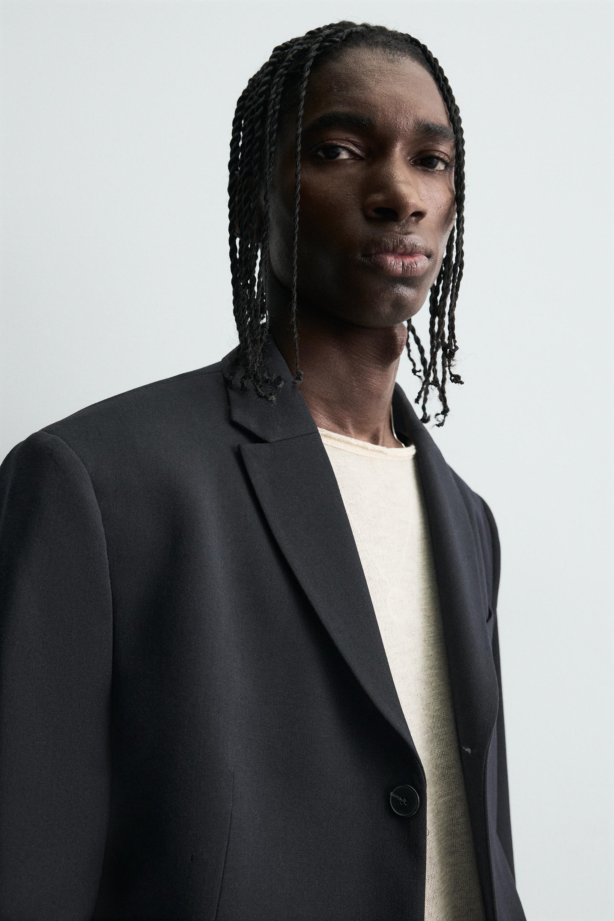 BLAZER DE COSTUME AVEC LAINE