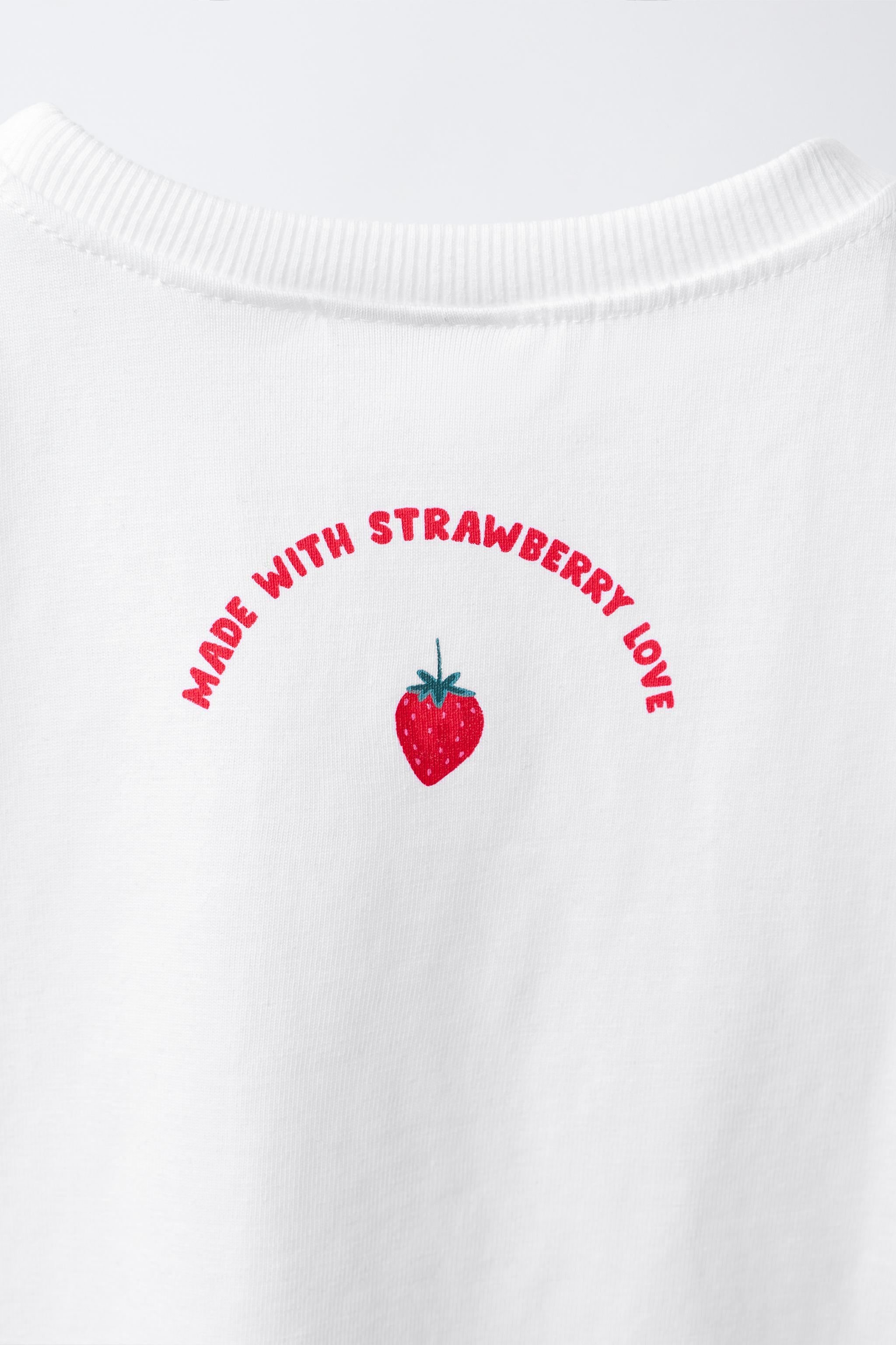 T-SHIRT À IMPRIMÉ FRUITS