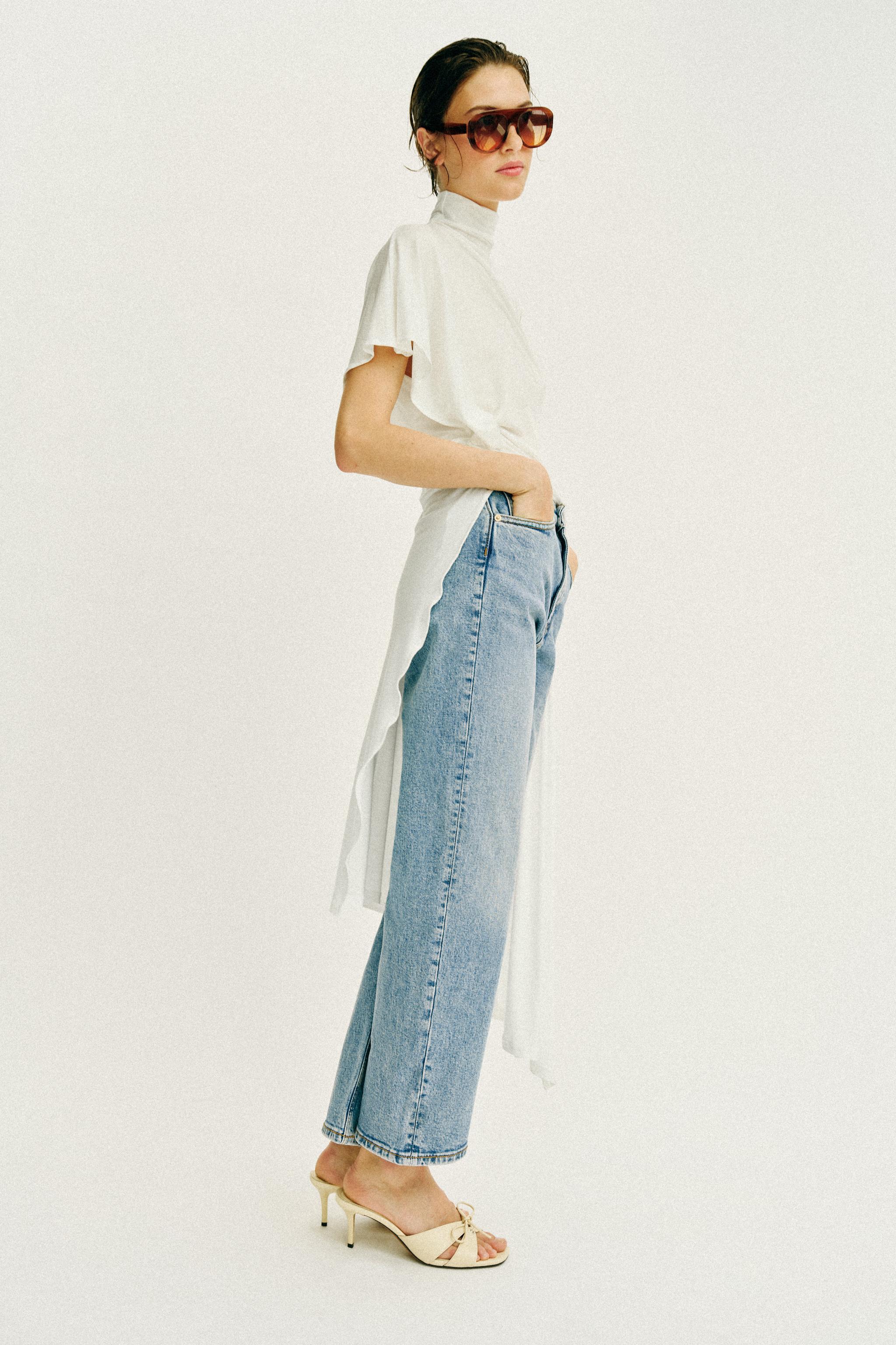 Z1975 YÜKSEK BEL STRAIGHT JEAN - Görsel 5