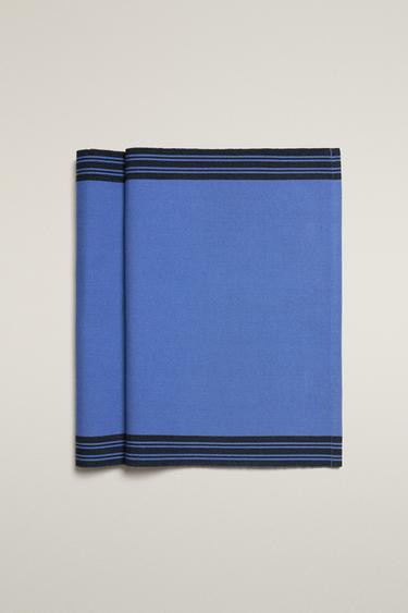STRIPED PLACEMAT — Blue 2
