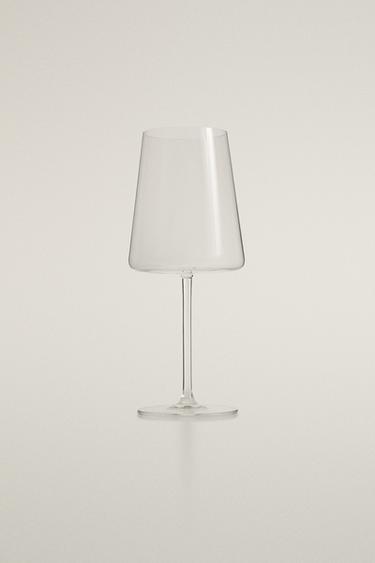 Zara CONICAL CRYSTALLINE GLASS - Transparent - Image 0