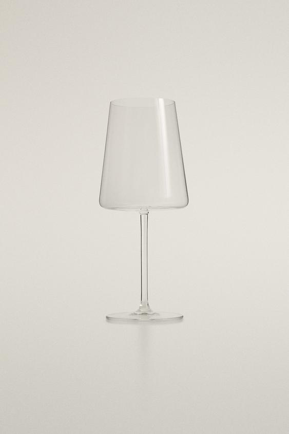 TAÇA DE CRISTALINO CÔNICO - Transparente da Zara - Imagem 0