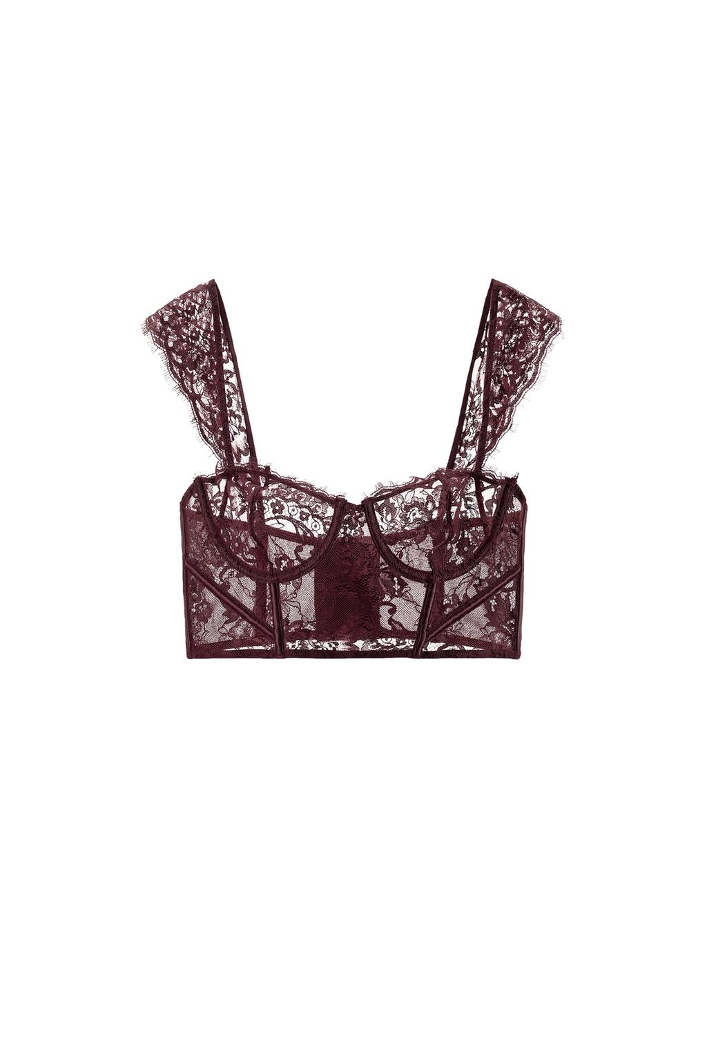 LACE UNDERWIRE BRA - image 3