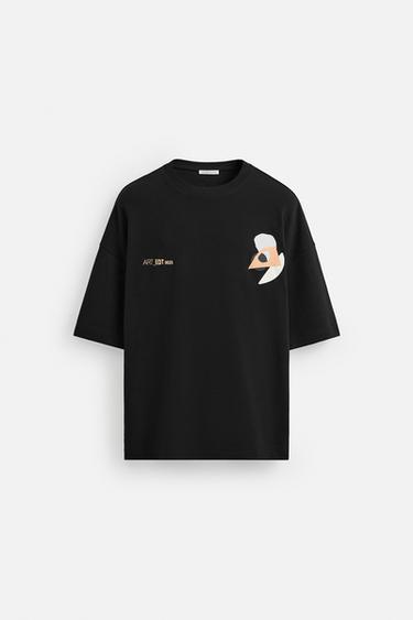 SWEAT INTERLOCK PIÈCE - Noir de Zara - Image 7