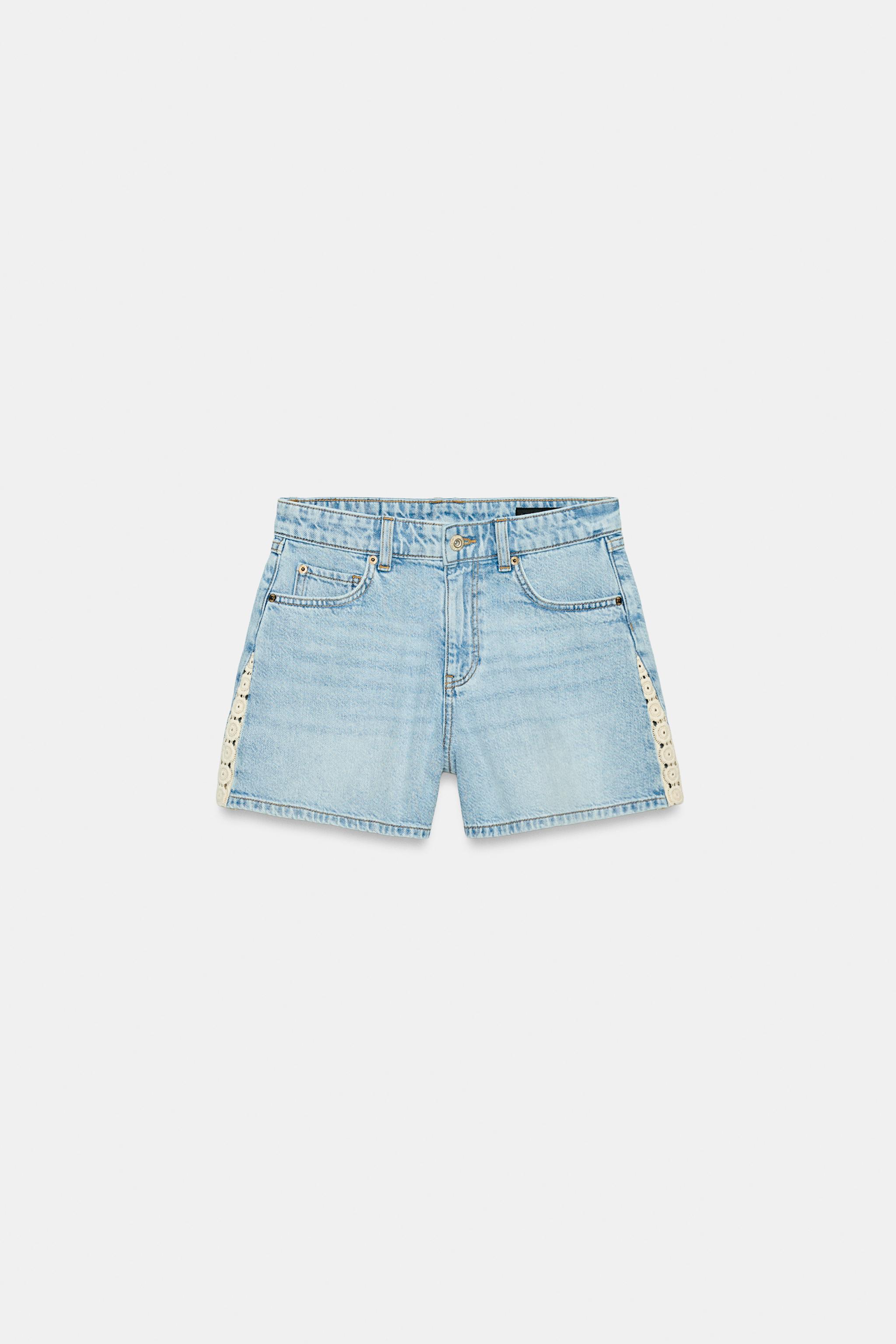 Z1975 CROCHET COMBINATION SHORTS