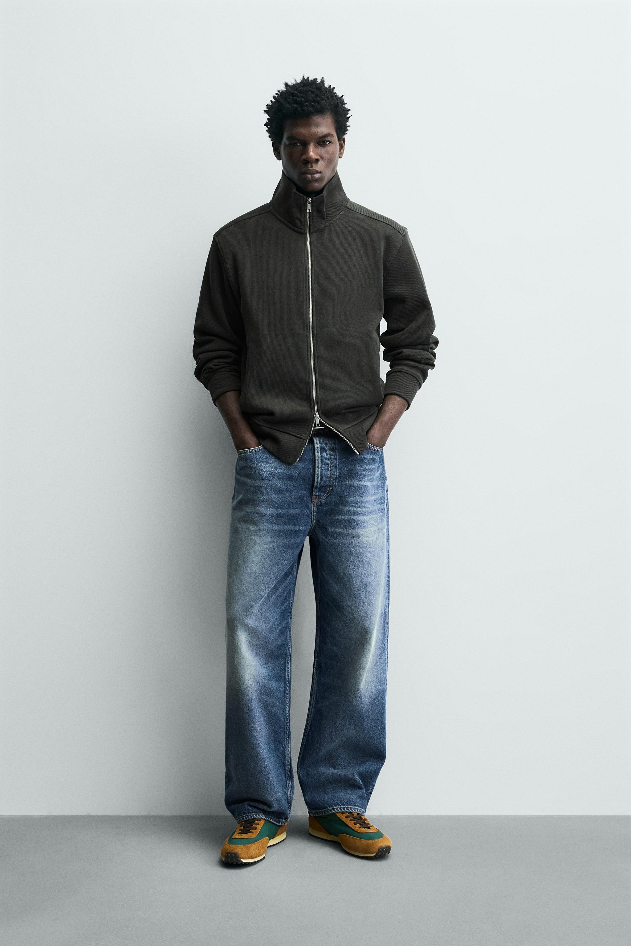 INTERLOCK RIBBED JACKET - Black | ZARA United States