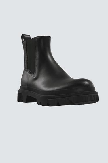 CHUNKY CHELSEA BOOTS - Black by Zara - Image 3
