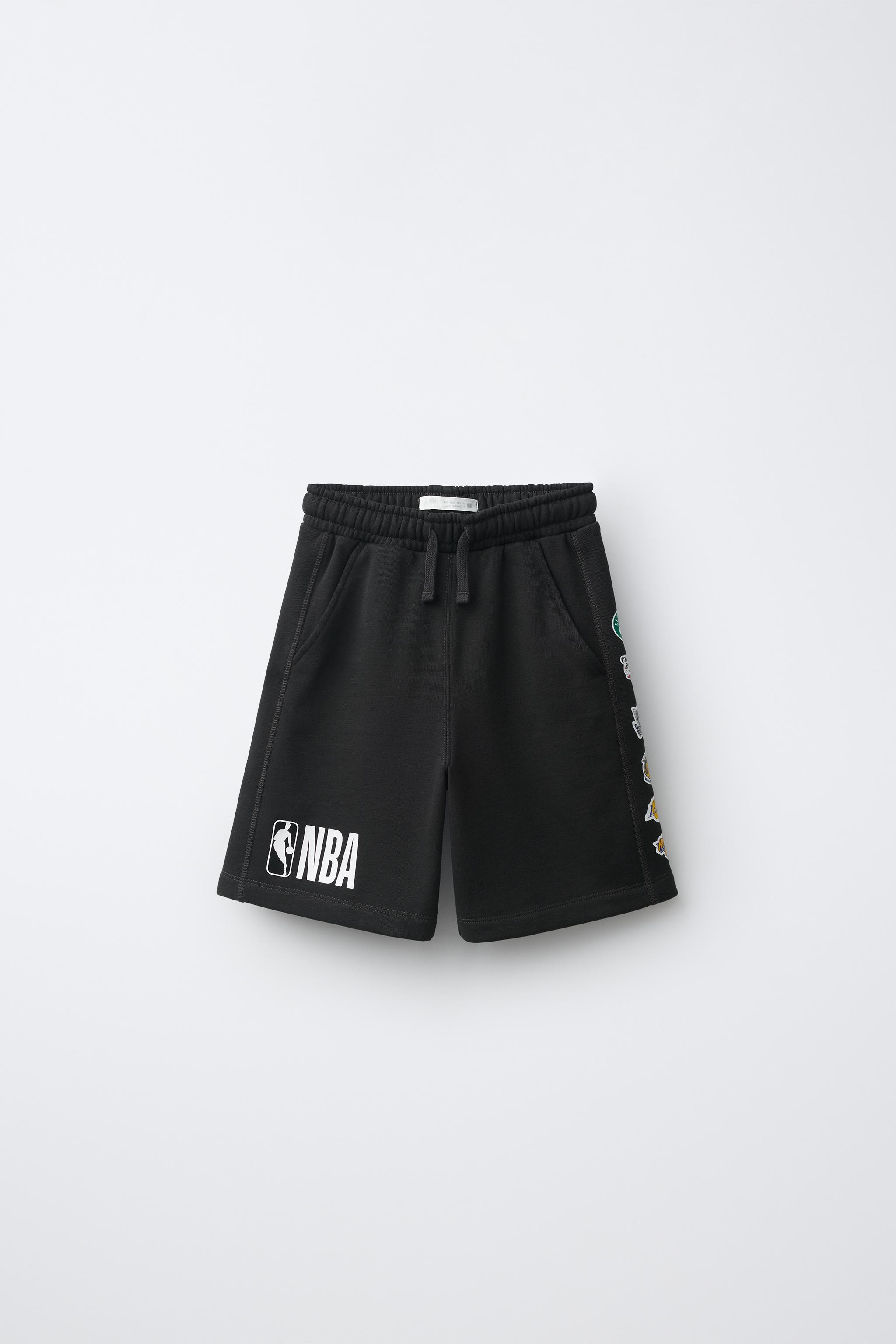 NBA MULTI TEAMS PRINTED SHORTS - Dark anthracite | ZARA United States