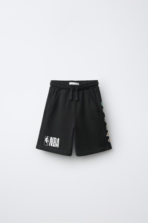 SHORT IMPRIMÉ NBA - MULTI TEAMS - Anthracite foncé de Zara - Image 0