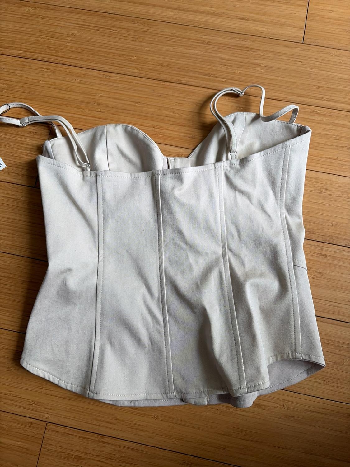 CORSET TOP WITH STRAPS - Image 3