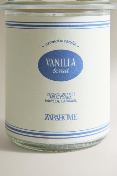 (130 G) VANILLA & NUT SCENTED CANDLE - Ecru / Beige by Zara - Image 2