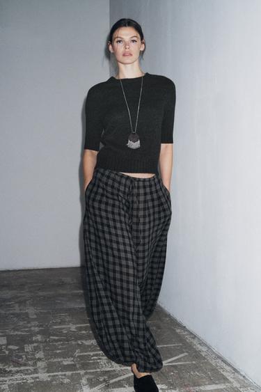 100% CASHMERE SWEATER - Anthracite Grey by Zara - Image 0