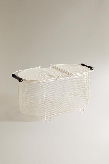 CORBEILLE JARDIN FER - Crème de Zara - Image 0