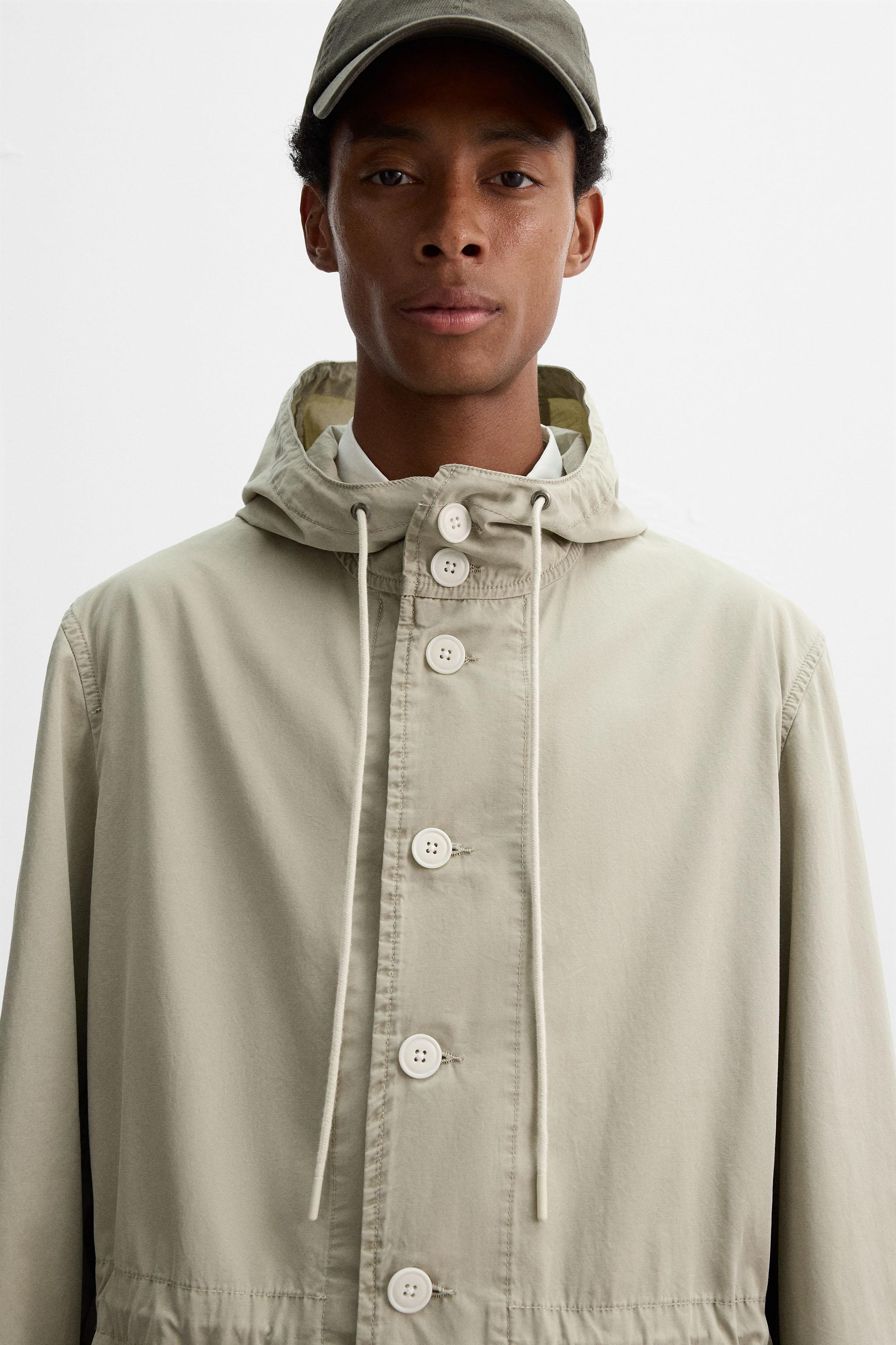 PARKA COURTE EN COTON