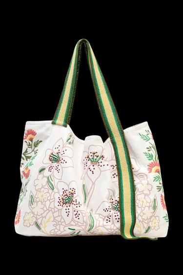 FANTASY FABRIC MAXI SHOPPER - Multicoloured by Zara - Image 0