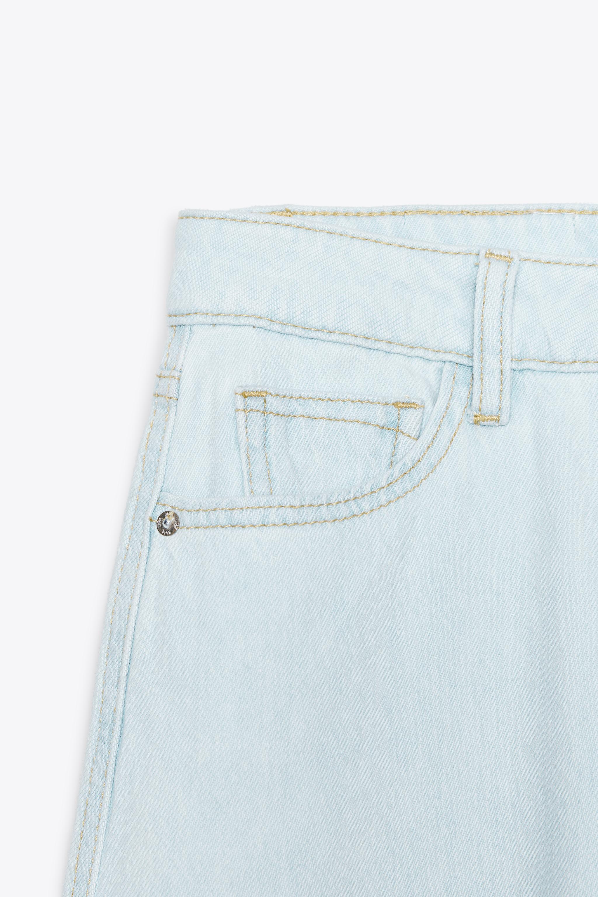 Z1975 MID-RISE FULL LENGTH PALAZZO JEANS - Mid-blue | ZARA Z1975 MID-RISE FULL LENGTH PALAZZO JEANS - Mid-blue | ZARA