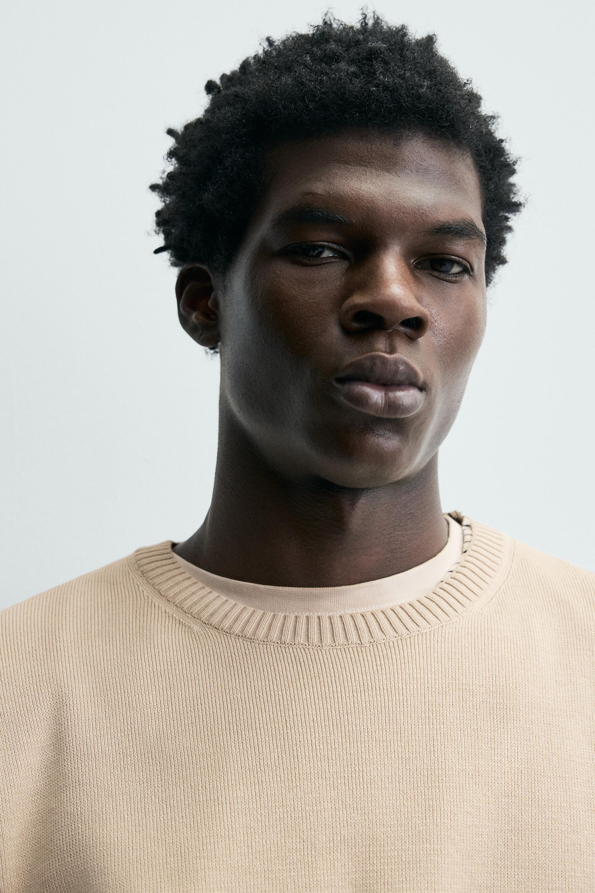 TEXTURED COTTON JUMPER