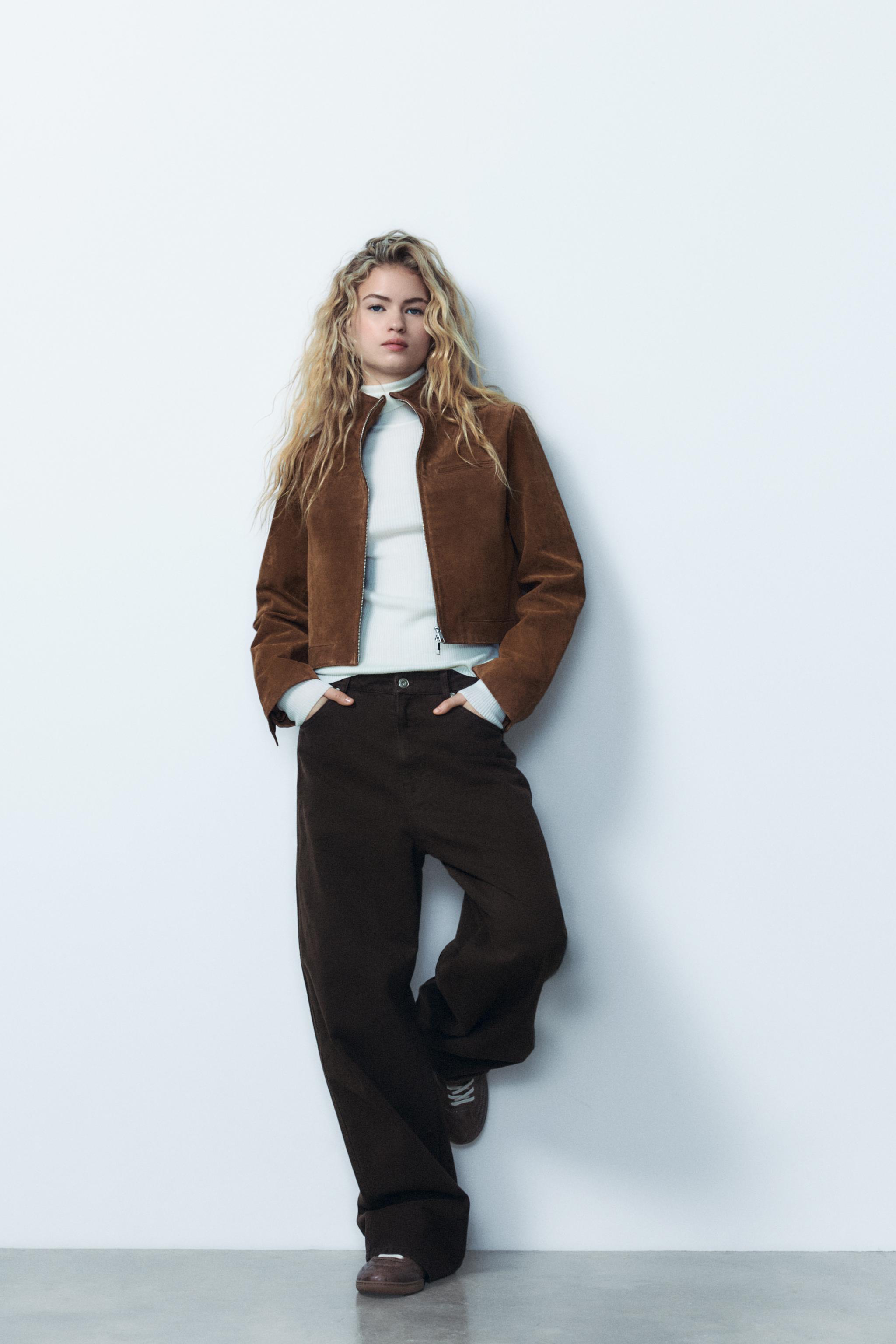 Outfit Giacca Camoscio Donna Abbinare Giacca Scamosciato Donna