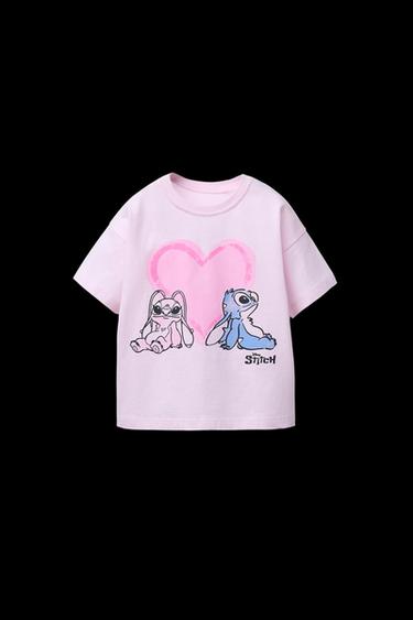 LILO & STITCH © DISNEY T-SHIRT - Pink by Zara - Image 0