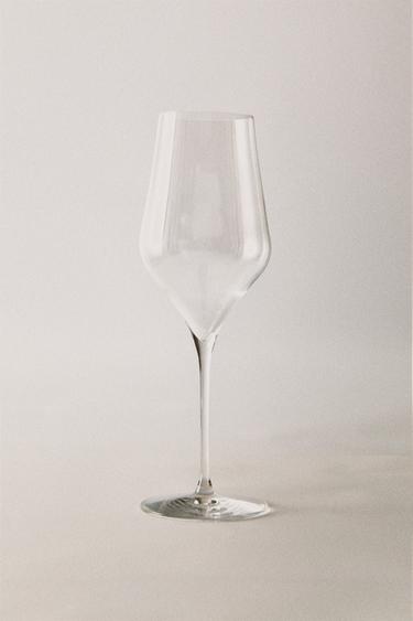 Zara PLAIN CRYSTALLINE WINE GLASS - Transparent