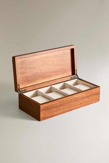 BOÎTE À BIJOUX BOIS - Marron de Zara - Image 1