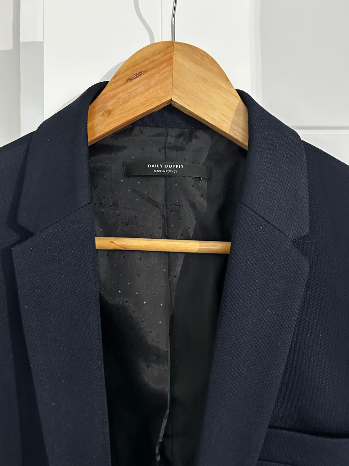 NAVY SLIM FIT BLAZER - Image 2