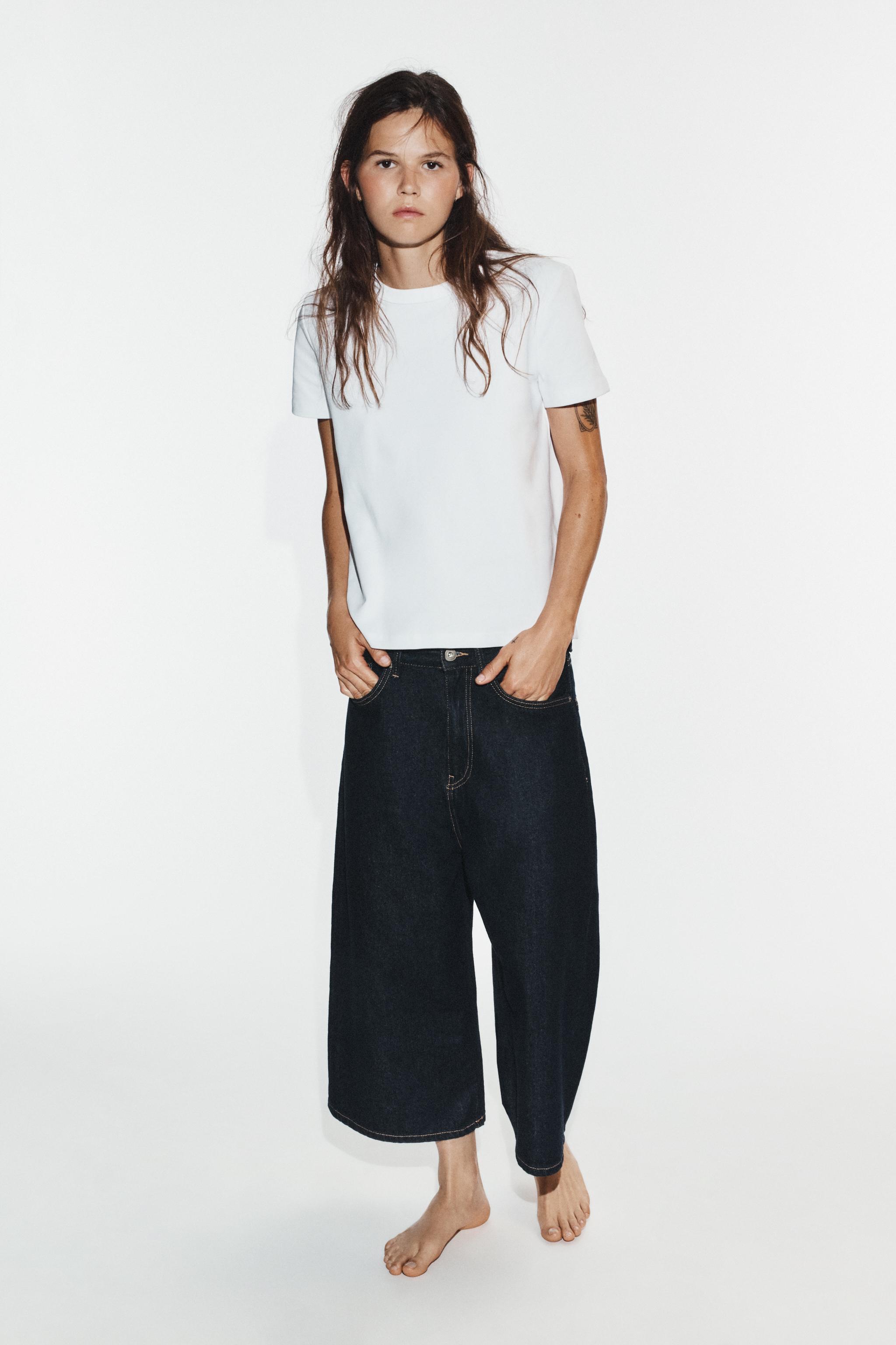 TRF BAGGY DENIM JORTS