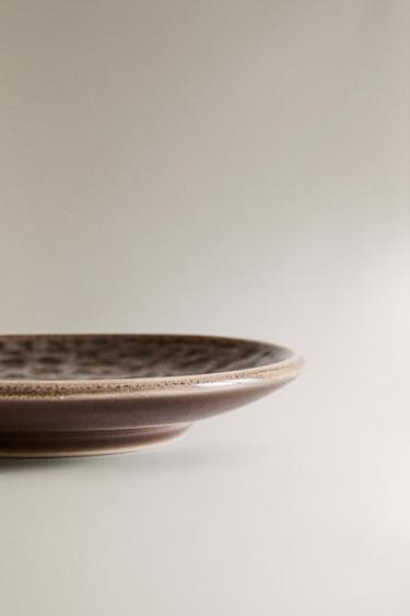 RAISED-DESIGN SIDE PLATE - Grey by Zara - Image 3