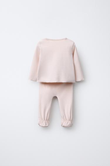 PIRMOJO UŽDĖJIMO RINKINYS IR KREPŠELIS – Šviesiai rožinė – „Zara“