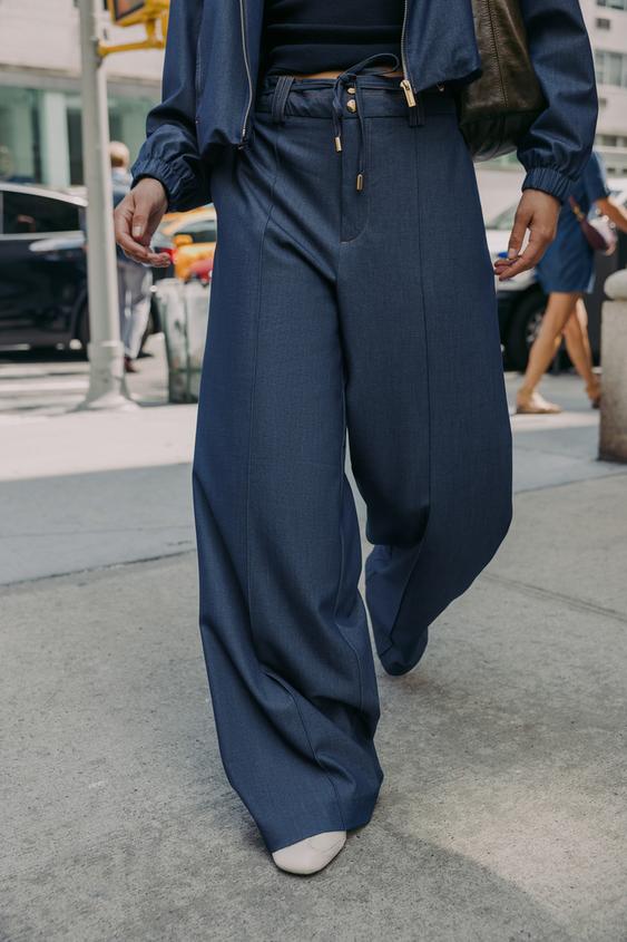 Baggy Jeans Zara Pantaloni Jeans Wide Leg Pantaloni Comodi Zara