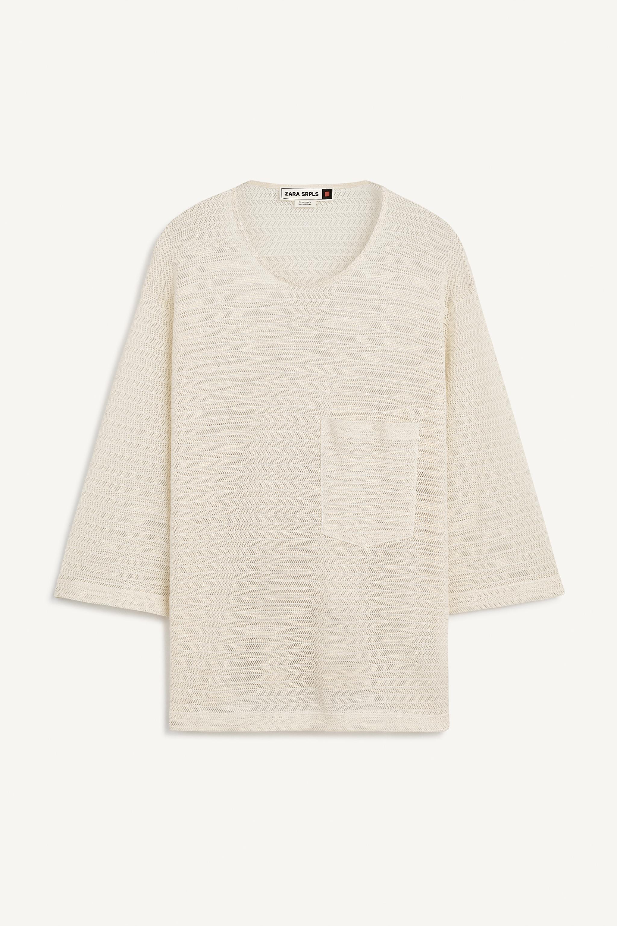 【ZARA】オーバーサイズTシャツ ホワイト | 5644/159/250 オーバーサイズTシャツ - ホワイト | ZARA Japan / 日本