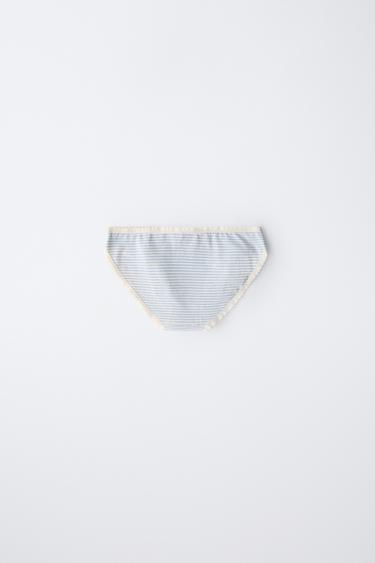 2-6 YEARS/ SIX-PACK OF FLORAL BRIEFS - Multicoloured by Zara - Image 3