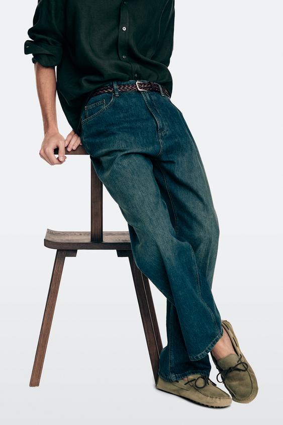 Zara Soft leather loafers with tie - 1-501 - Image 0