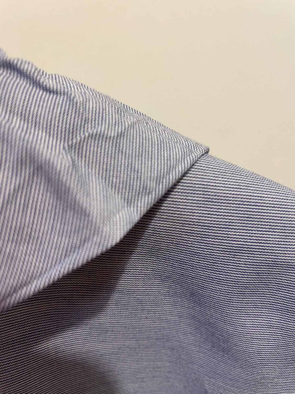 CAMICIA VOLANTS RIGHINE PICCOLISSIME BLU BIANCO TG XL - Image 7