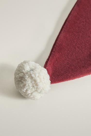 KIDS' FATHER CHRISTMAS HAT — Red 2