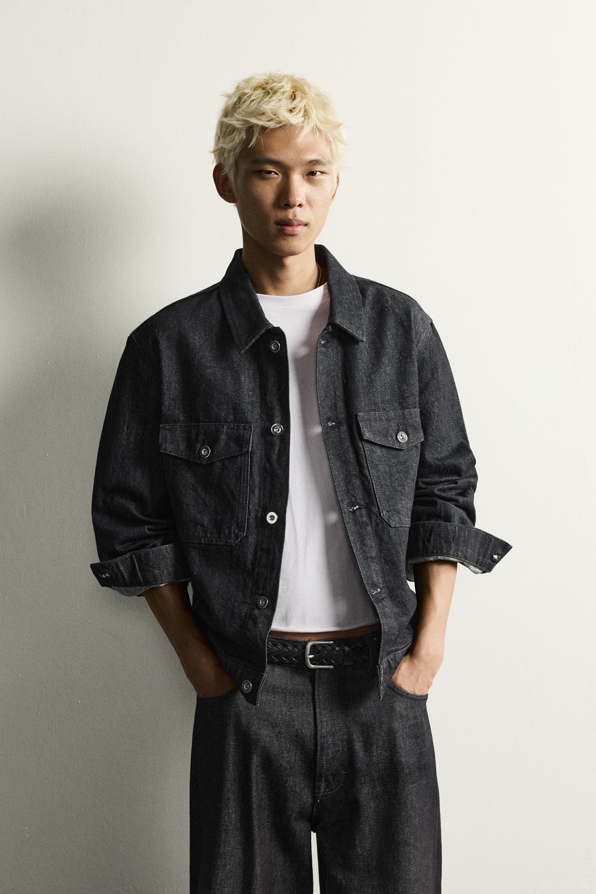 BASIC DENIM JACKET — Indigo