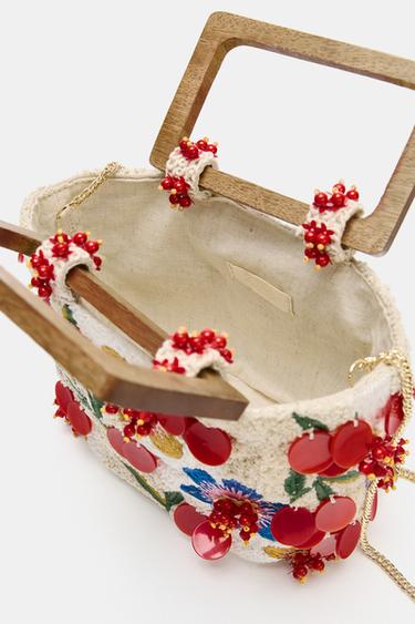 MINI SAC BRODÉ - Multicolore de Zara - Image 3