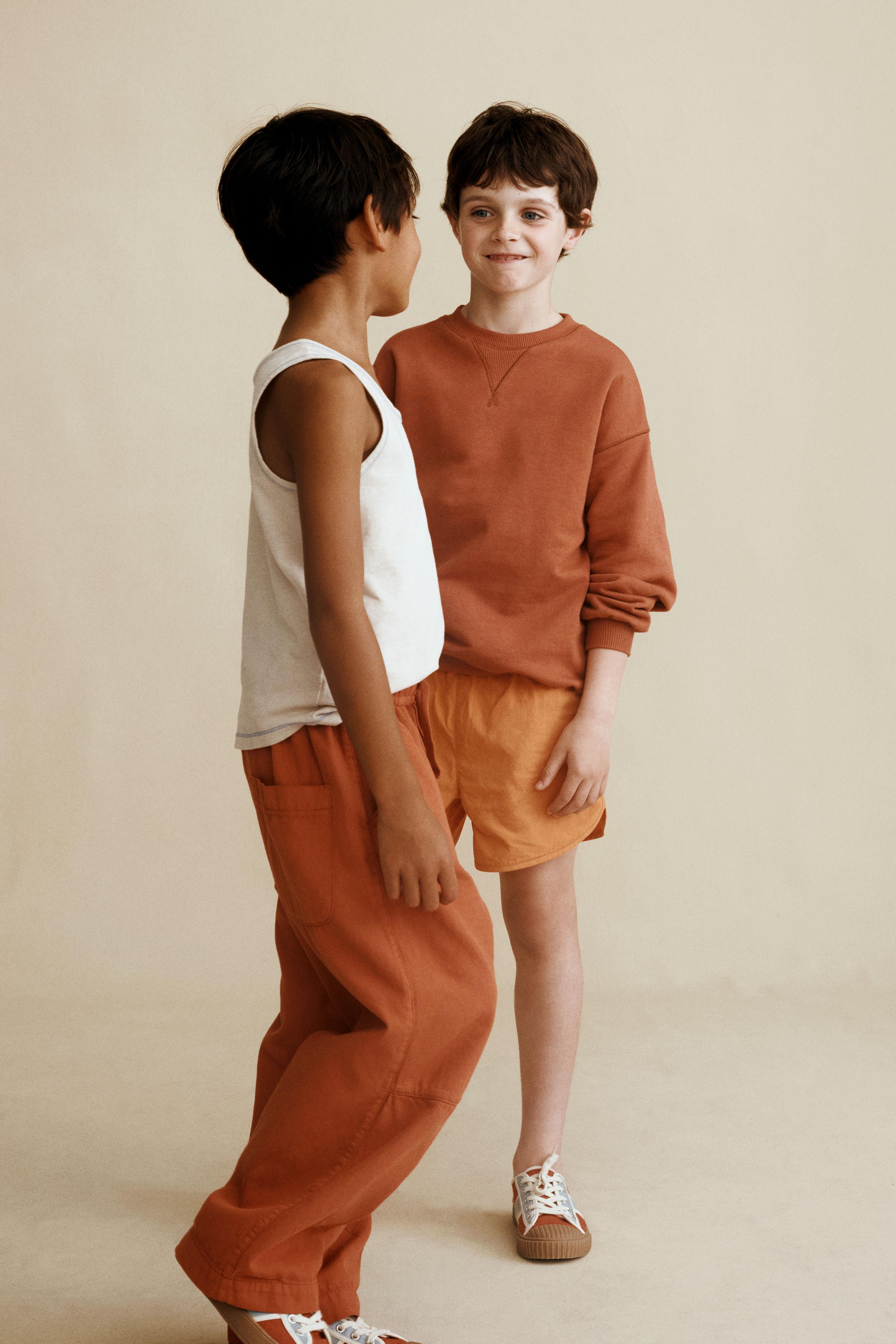 PLAIN SWEATSHIRT CREATED BY CARAMEL LONDON X ZARA - Brick | ZARA