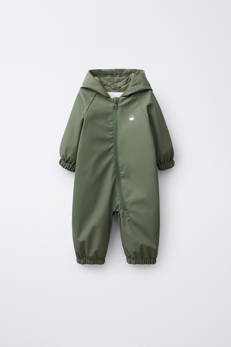 WATER-RESISTANT RUBBERISED JUMPSUIT