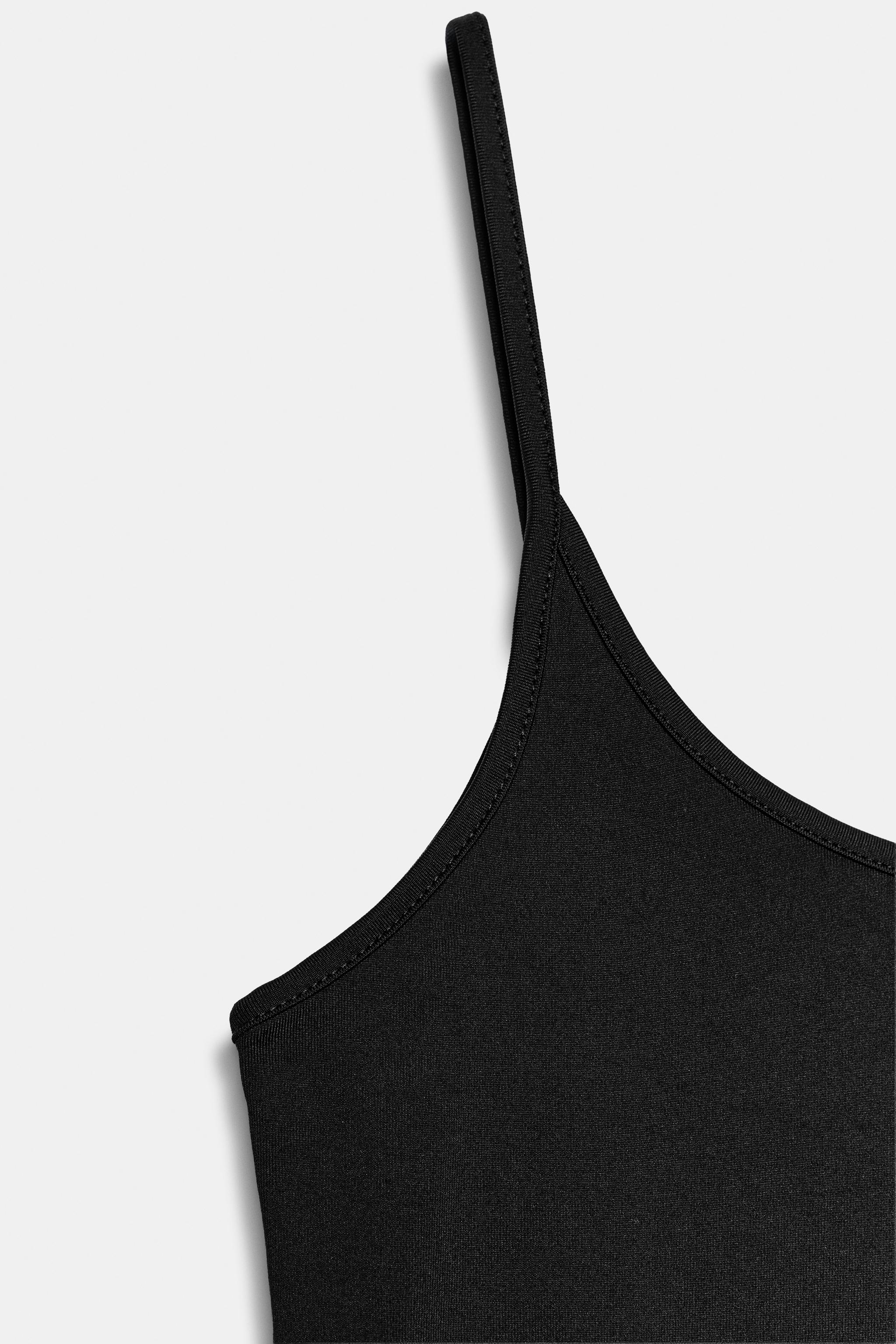 POLYAMIDE SPAGHETTI STRAP TANK TOP