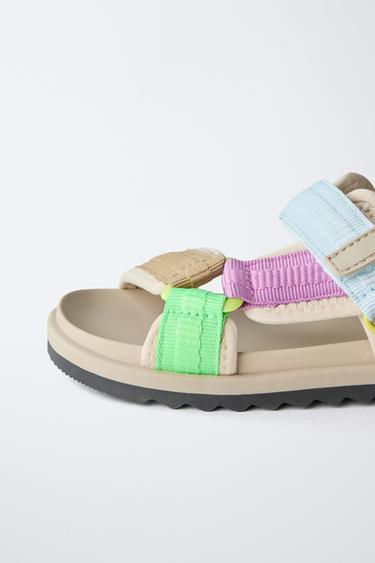 TECHNICAL SANDALS - Ecru White by Zara - Image 4
