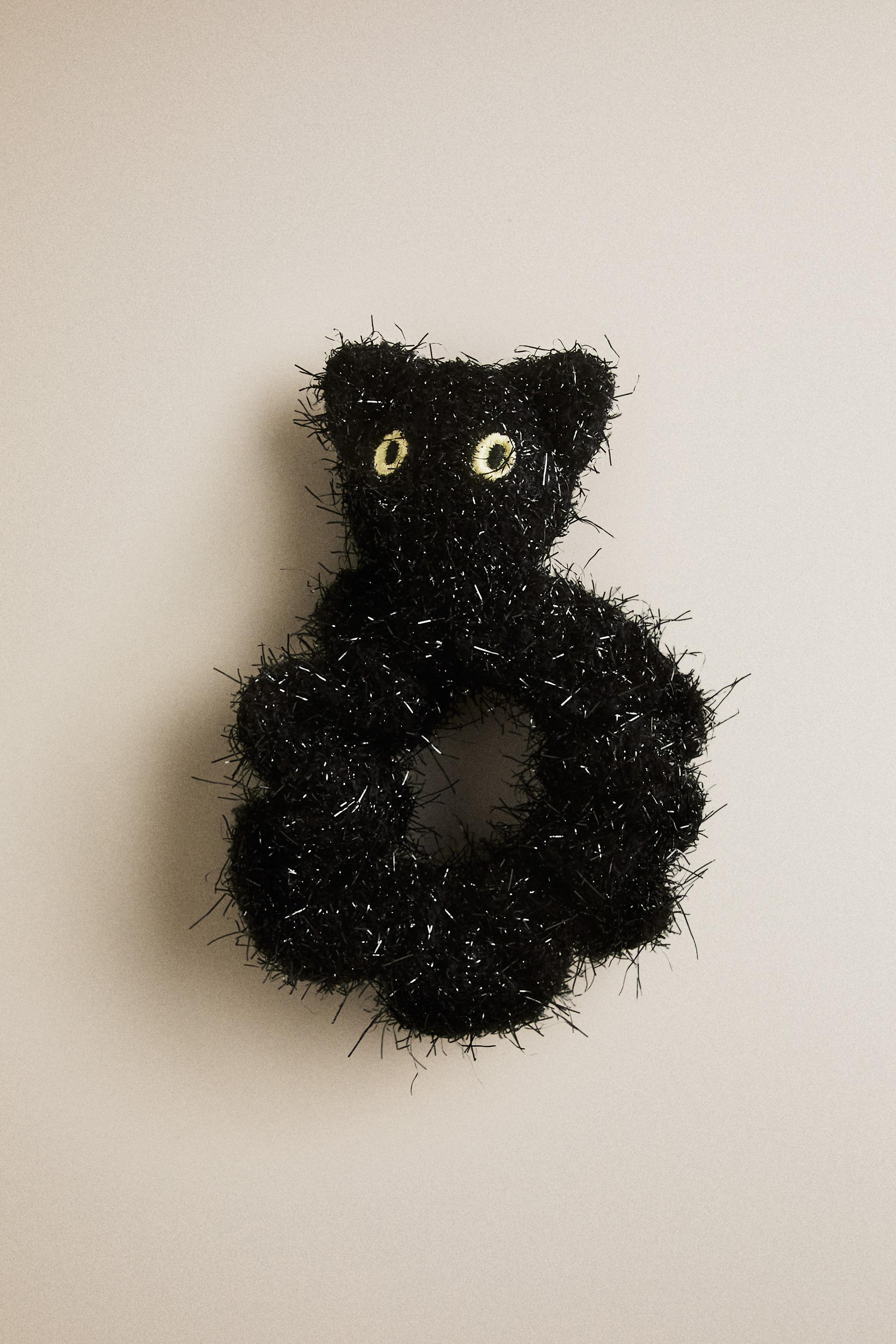 HALLOWEEN CAT KIDS HAIR SCRUNCHIE