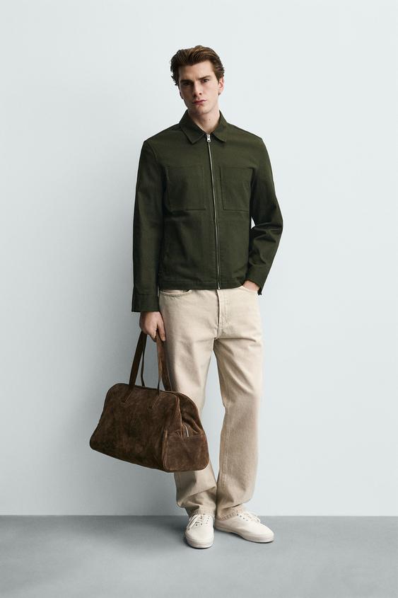 REGULAR FIT OVERSHIRT WITH POCKETS from Zara - $79.90