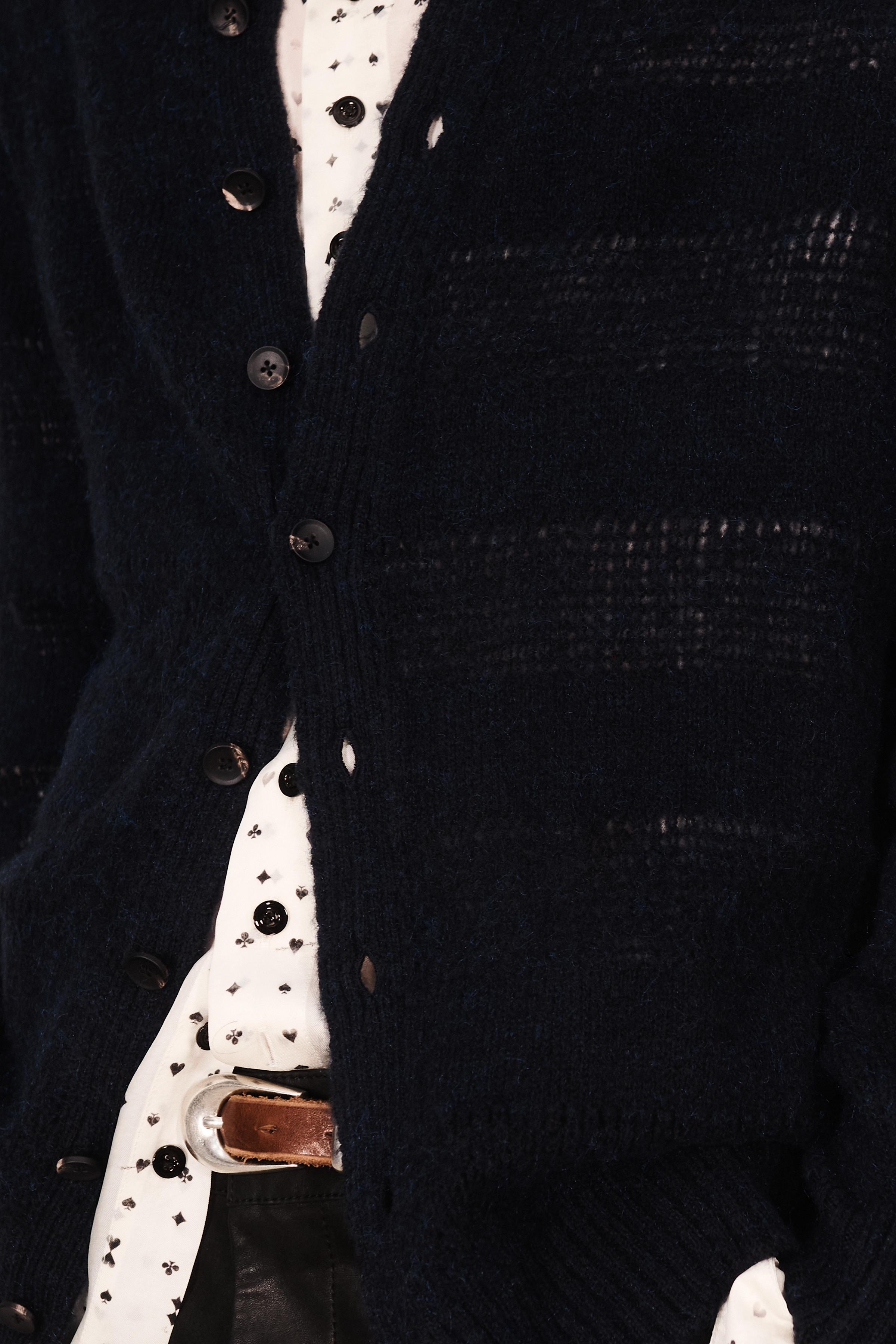 CARDIGAN COUPE COURTE AJOURÉ