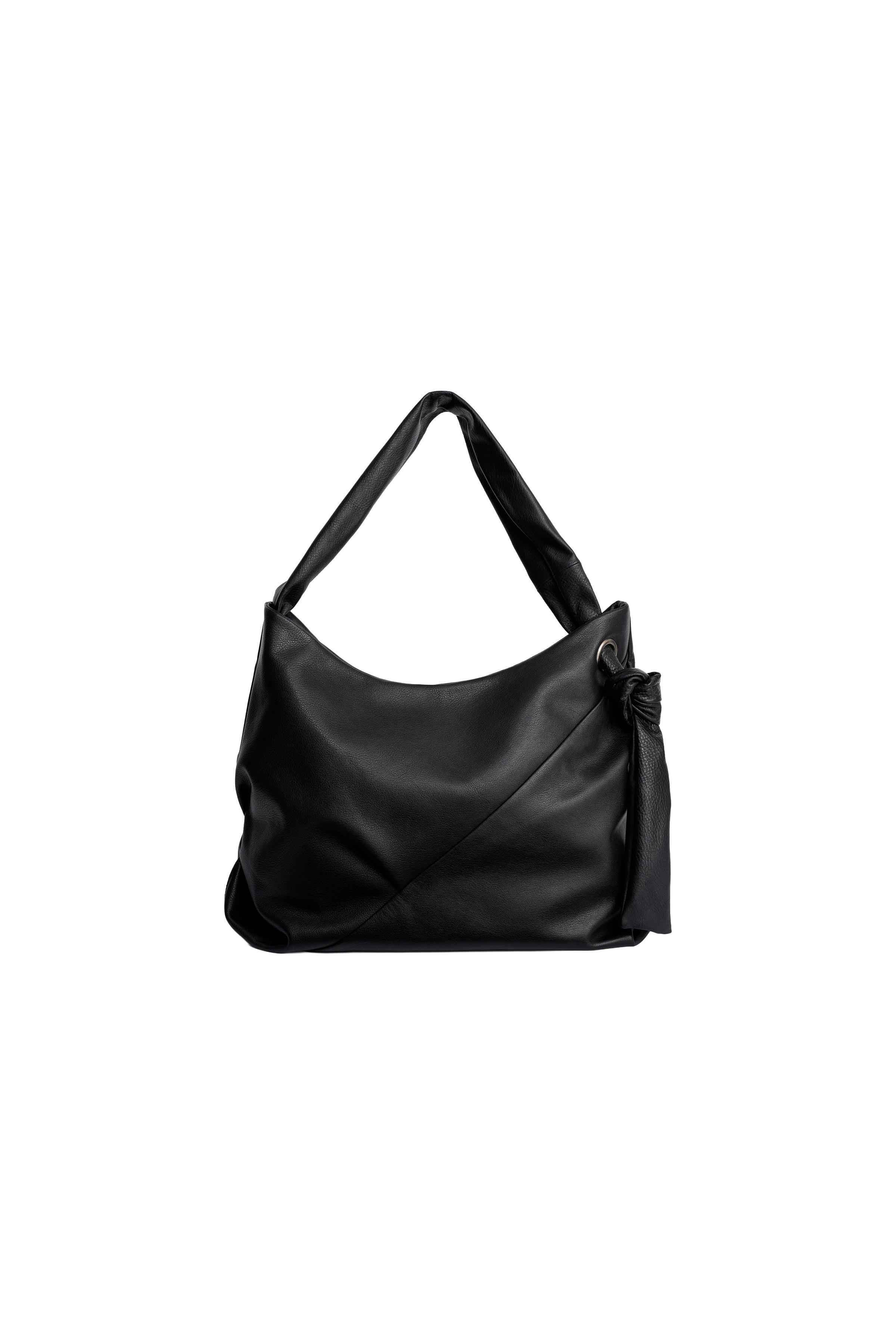 LEATHER TOTE BAG - Black | ZARA South Africa