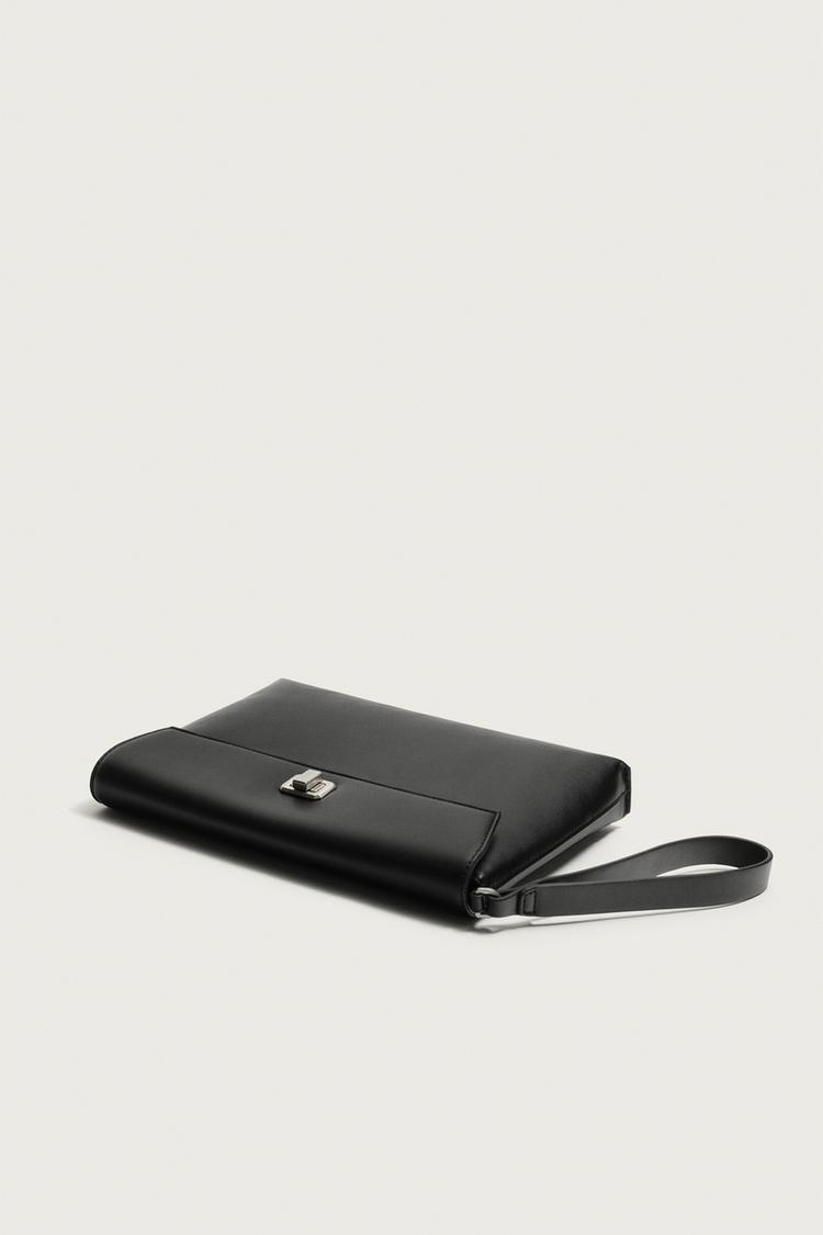 Cartera con cierre metálico 5